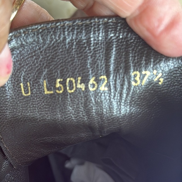 (E4) Stuart Weitzman Brown Suede Chunky Heel Lace Up Platform‎ Boots Size 7.5 - Picture 12 of 13